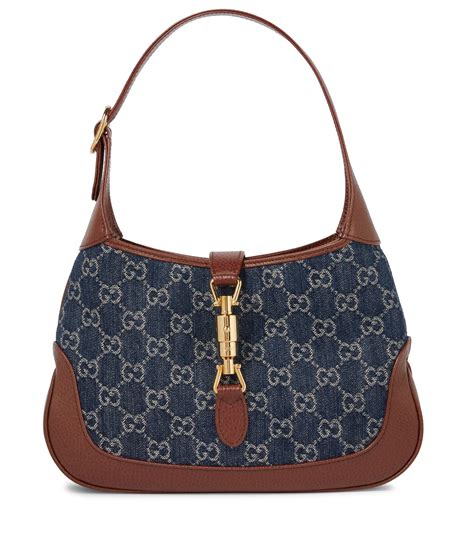 borsa denim gucci|gucci shoulder bag.